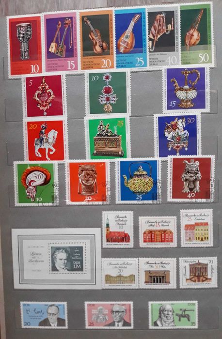 Почтовые марки. Искусство, живопись.