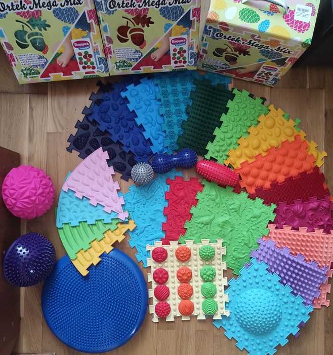 Акція! Ортокилимки пазли Ортек, массажный коврик