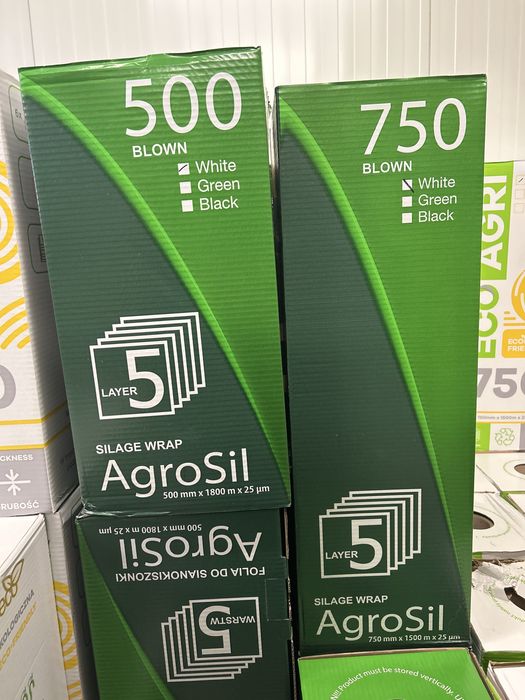 Folia sianokiszonka Agrosil 5-warstwowa 750mm/1500mb