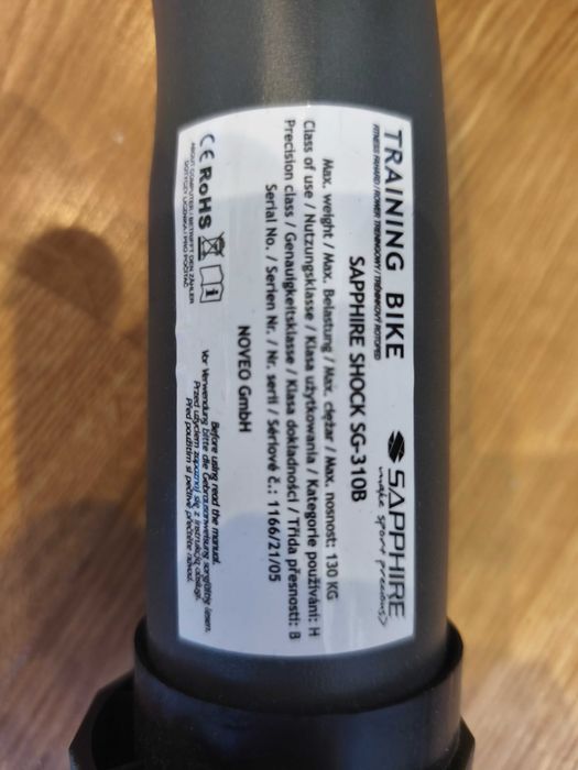 Rower stacjonarny Sapphire Shock