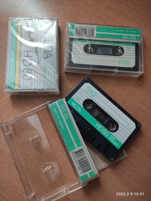Продам Кассеты HD 60