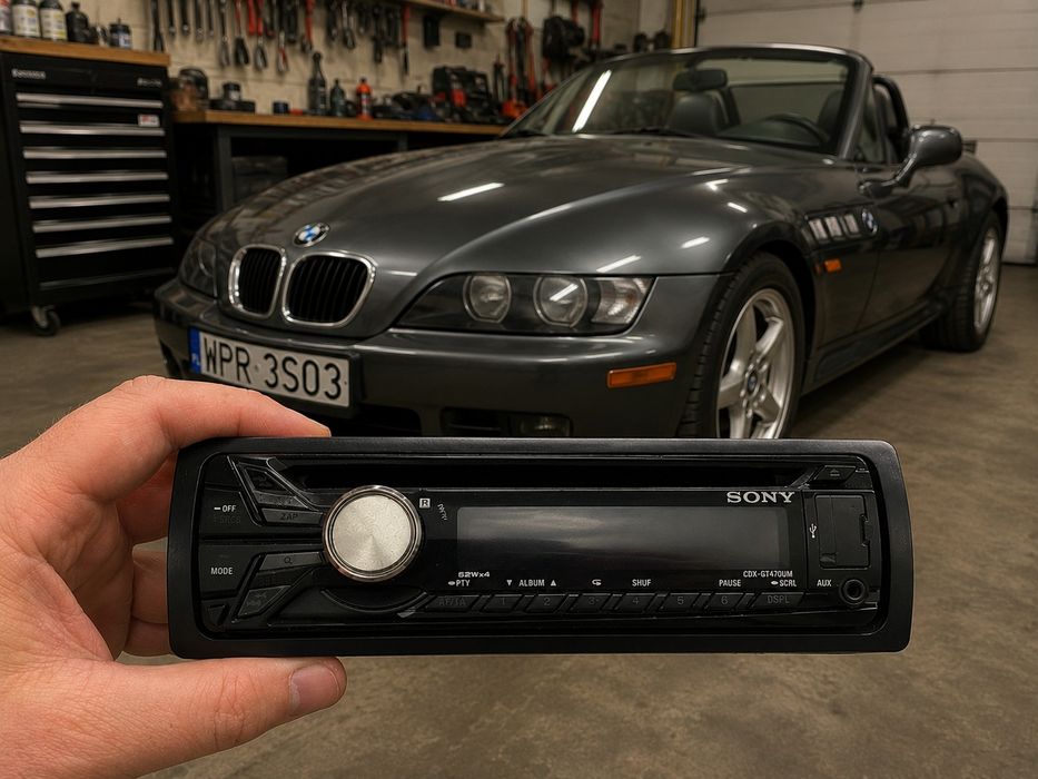 Radio do samochodu Sony CDX-GT470UM CD AUX USB kompletne super stan 4x52wat