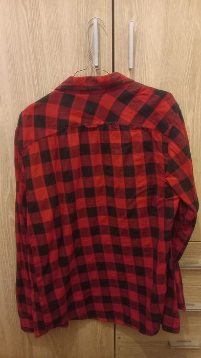 Camisa xadrez vermelha