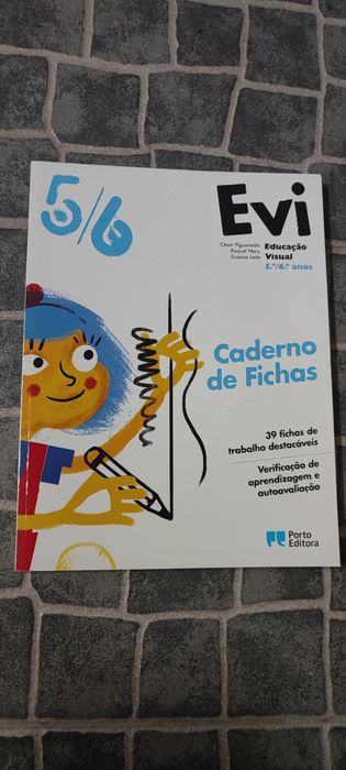 Caderno de Fichas Evi 5.º/6.º Anos - Educação Visual (Porto Editora)