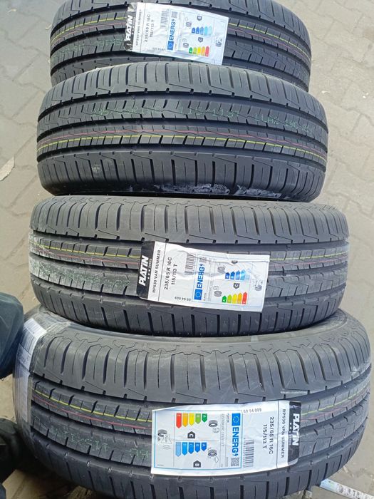 Nowe opony letnie 235/65/16c Platin 2025r