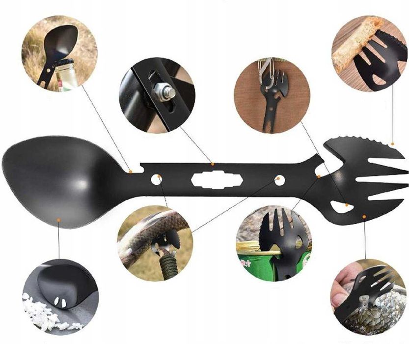 Великий набір інструментів для виживання 14в1 у міцному боксі