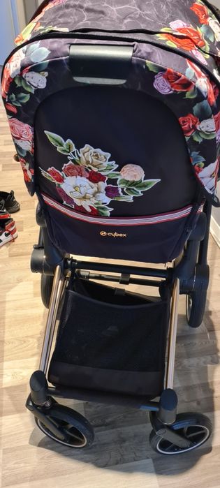 Cybex Priam  Spring Blossom Dark
