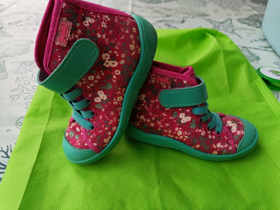 Jak nowe kapcie trampki wysokie Befado 27