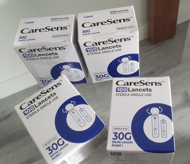 Ланцети CareSens 30G (0.31 мм), 100 шт. для глюкометра