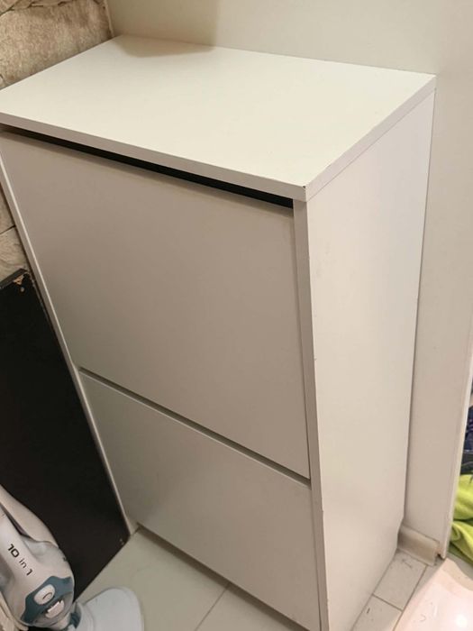 Szafka na buty biała używana