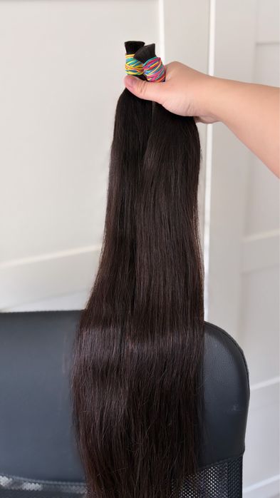 Naturalne włosy słowiańskie, długość 66 cm