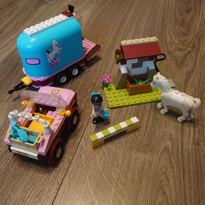 Lego 3186 Friends Przyczepa dla koni Emmy