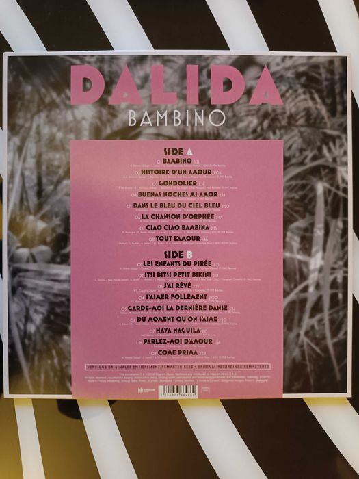 Dalida 'Bambino' winyl LP EX/NM