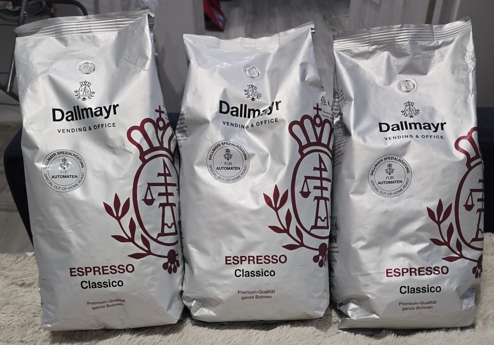 Kawa ziarnista dallmayr 3 sztuki