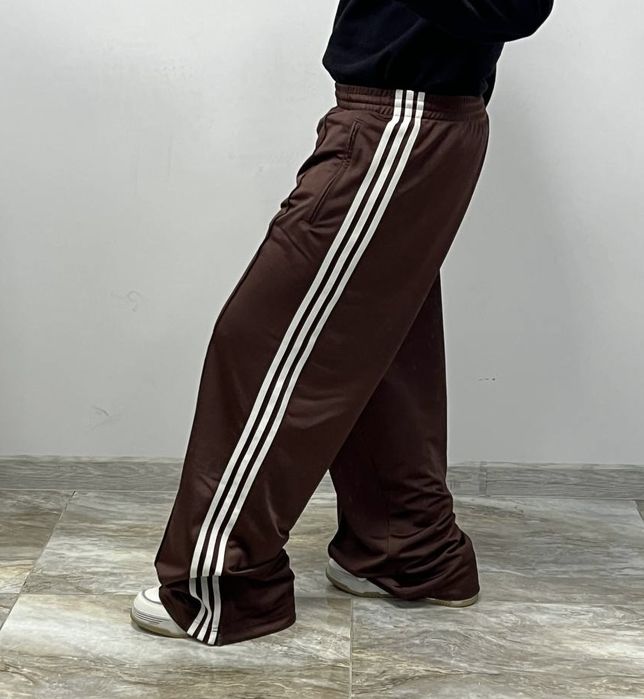 Нові широкі Adidas Firebird спортивні штани baggy адидас штаны y2k