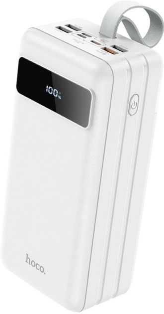 Power Bank Hoco J86B 60000 мАh з ліхтариком, швидка зарядка 22.5W