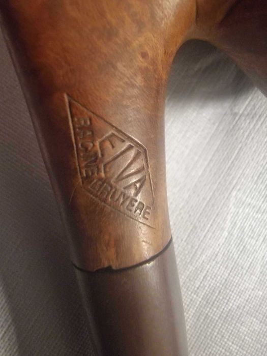 Antigo Cachimbo esculpido em madeira - Georg Wilhelm Friedrich