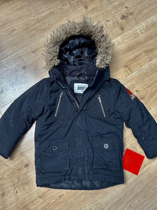 Kurtka zimowa parka dla chłopca Kappahl r 110