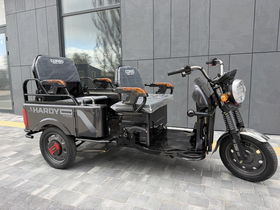 Електричний вантажний трицикл Corso Hardy 1200w: 46 000 грн