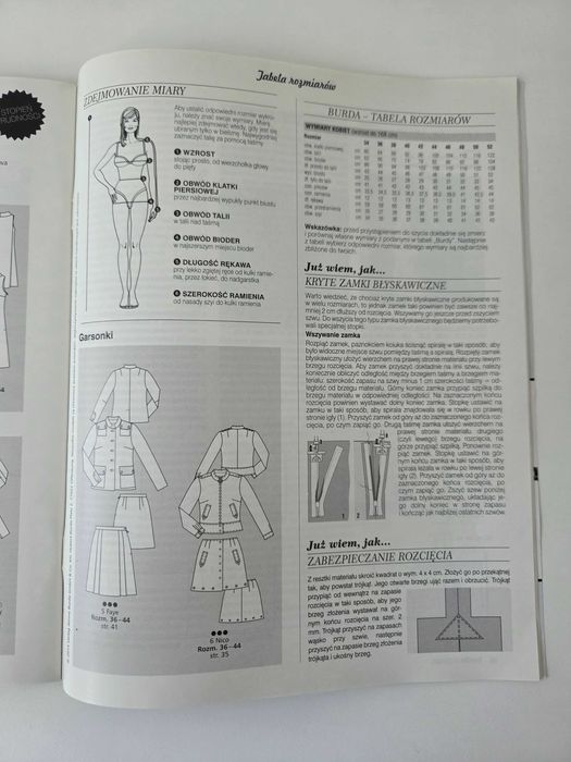 Burda vintage moda lat 60.
