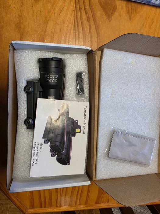 Mira telescópica trijicon acog 3.5x35