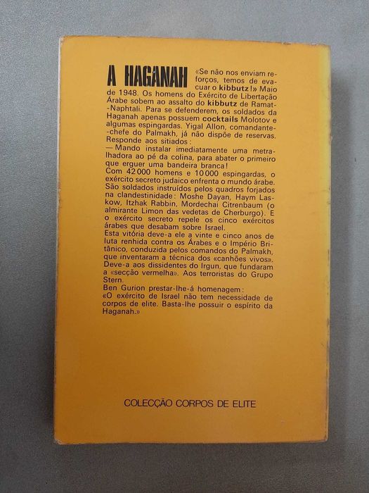 A Haganah: O exército Secreto de Israel de Thierry Nolin