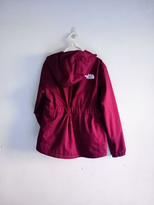 The North Face Sztorm wiosenna kurtka burgundowa 140 cm