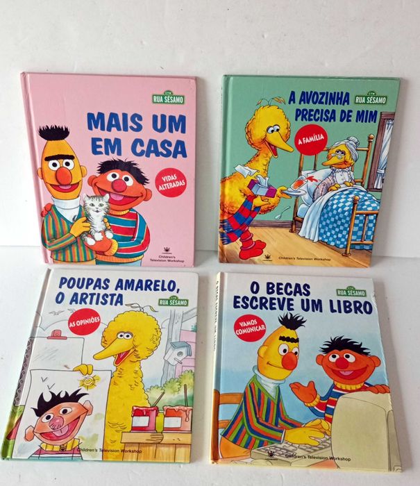 Livros da Coleção da Rua Sésamo (mais nas restantes fotos)