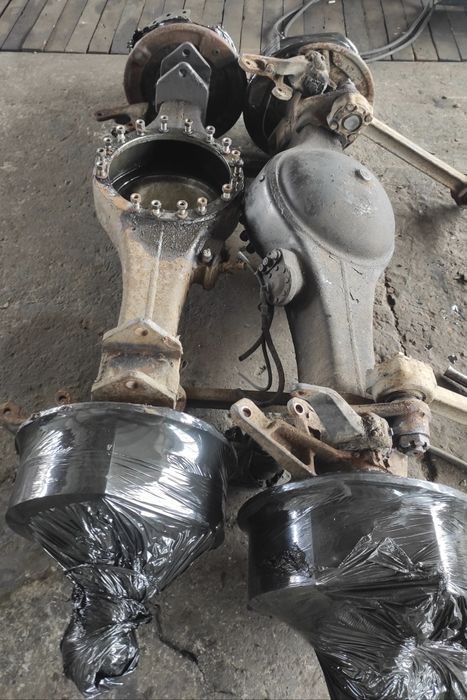 Чулок картер заднього середнього моста КамАЗ євро під блокування голий