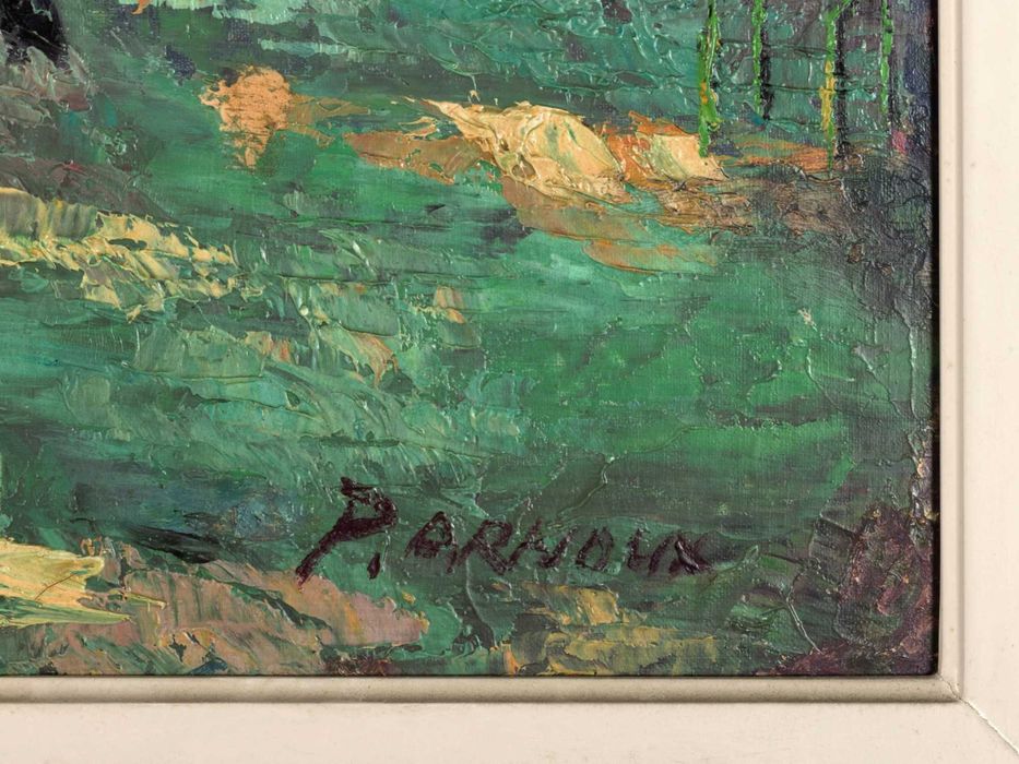 Pintura café Paris cabaré Paul Arnaux | Impressionismo