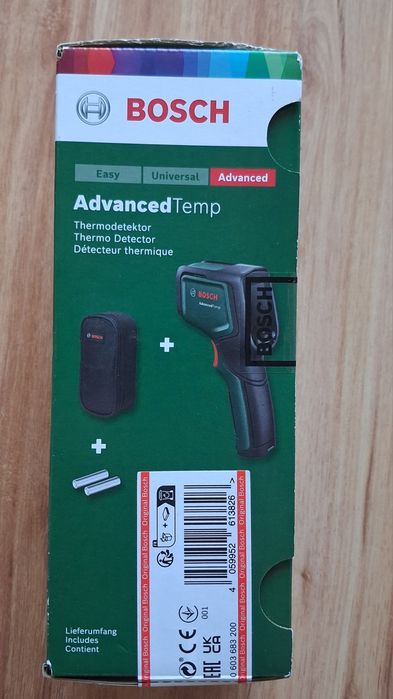 Nowy termodetektor pirometr AdvancedTemp marki Bosch