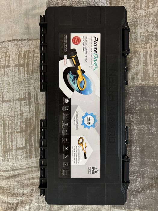 Металошукач,пінпоінтер Nokta Makro Pulse Dive 2 в 1