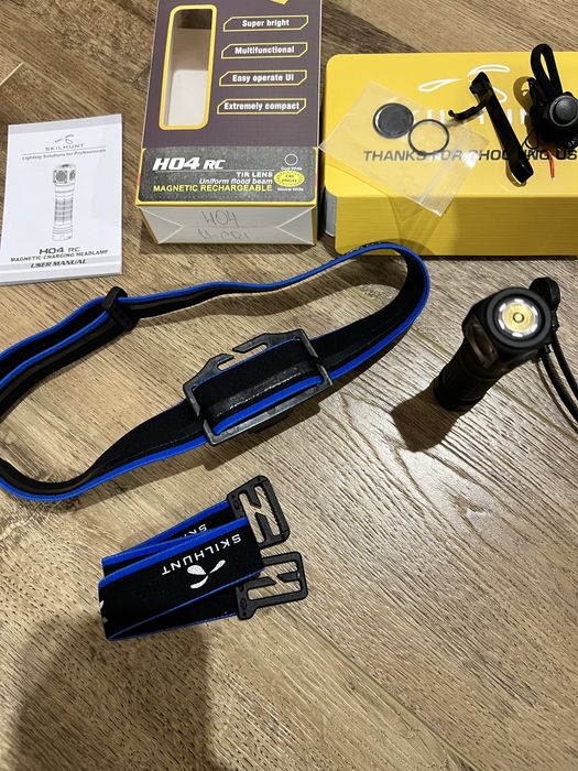 Skilhunt h04RC ліхтар налобний