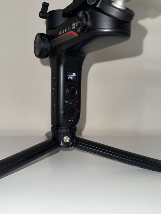Zhiyun Weebill S + 2 pegas e acessórios – Excelente estado