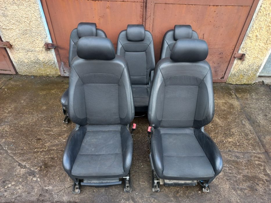 Fotele siedzenia ford s-max galaxy półskóry