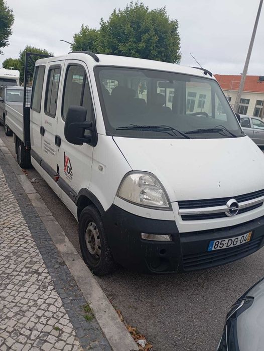Vendo carrinha caixa aberta Opel Movano 2007. 9 lugares