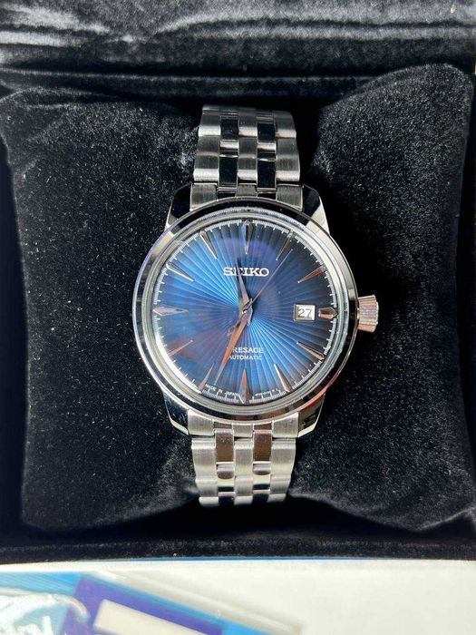 Часы Seiko SRPB41J1 Presage Cocktail Time Blue Moon