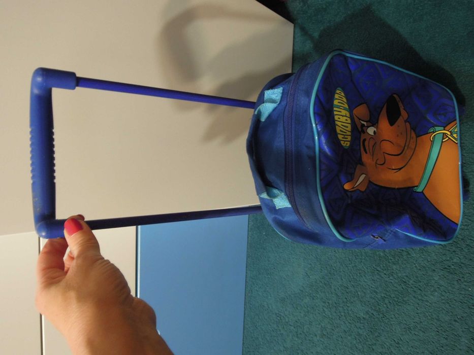 Scooby-Doo-Fajna Walizka -Plecak kółka-dzieci