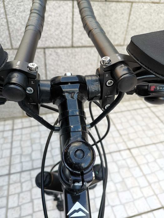 Extensores de guiador bicicleta