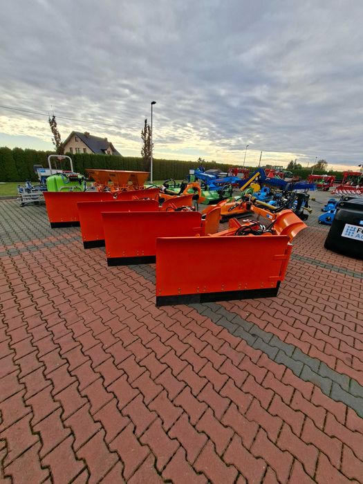 Pług składany 2,6 m, TUZ + EURO, listwa gumowa, Metal Technik