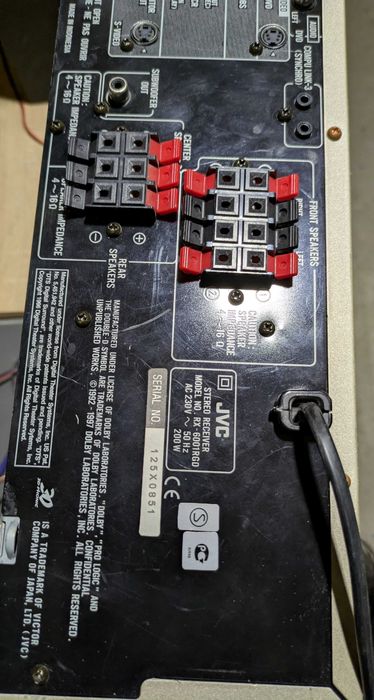 ресивер  усилитель  JVC RX-6001R