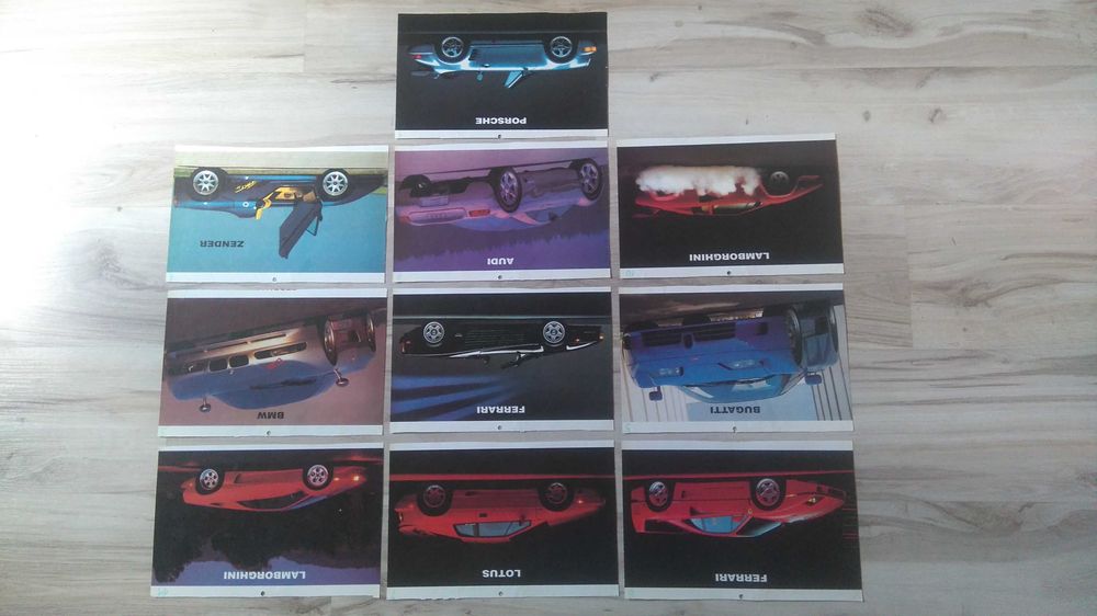 Plakat BMW NAZCA C2 - Plakaty SuperSamochodów z lat 90