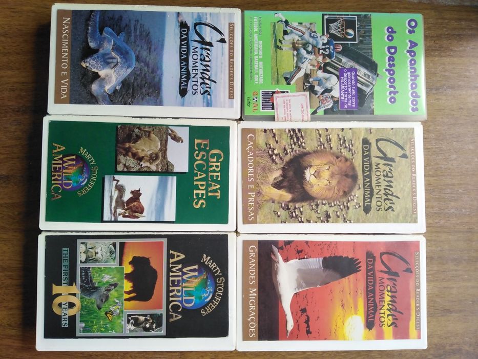 Diversas cassetes VHS desde 1 euro