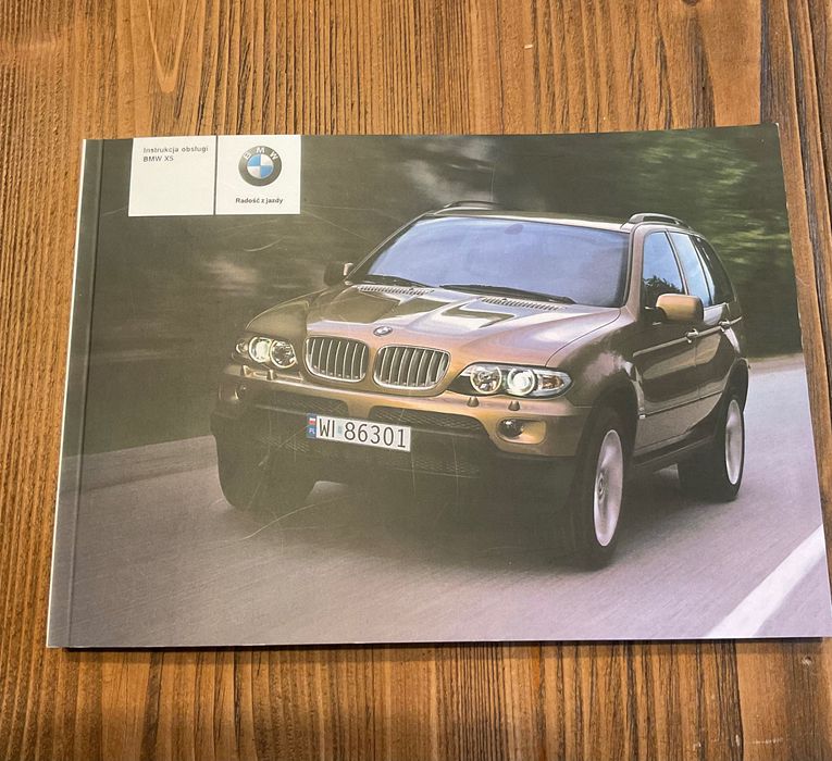 Instrukcja obsługi BMW X5