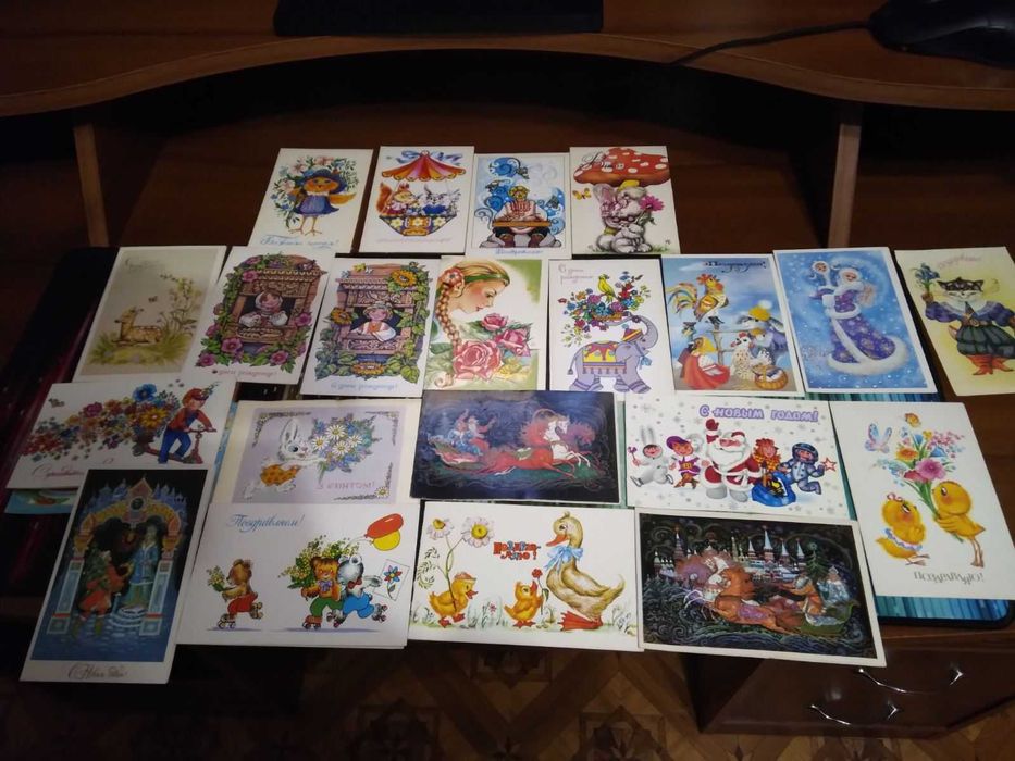 Продам коллекцию советских открыток