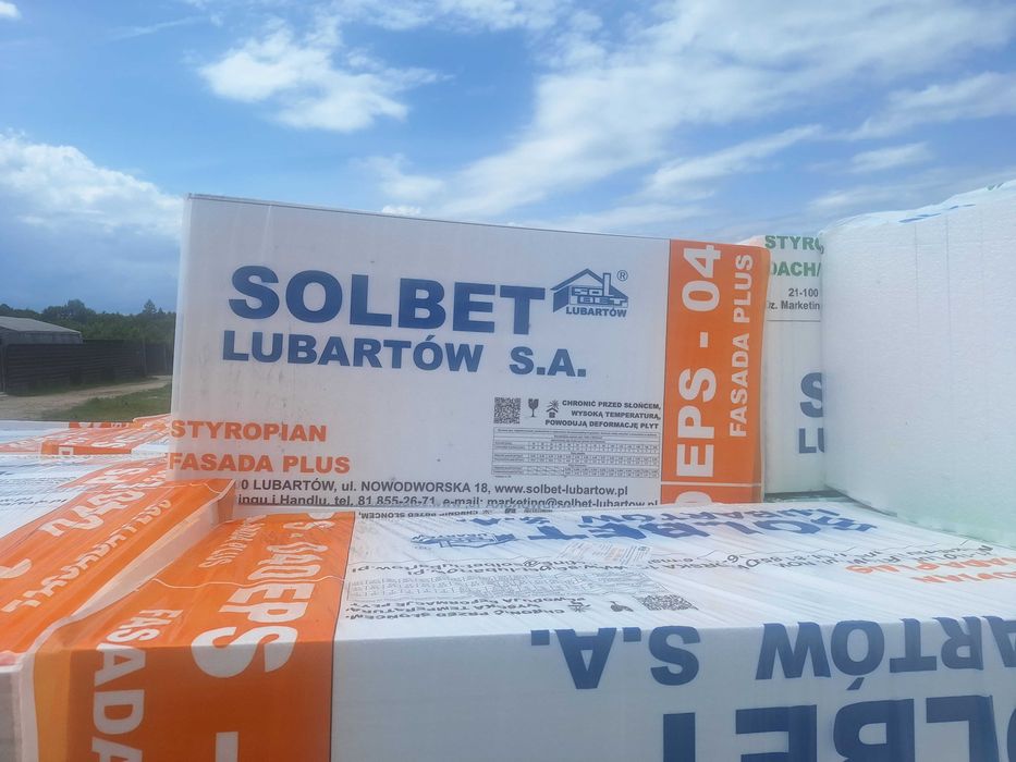 Styropian 53,40zł/paczka  fasadowy 0,40