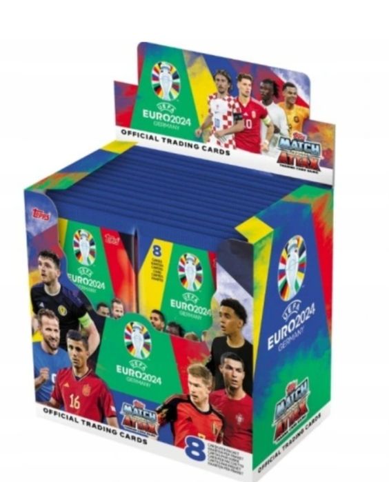 Euro 2024 Topps Match Attax Box