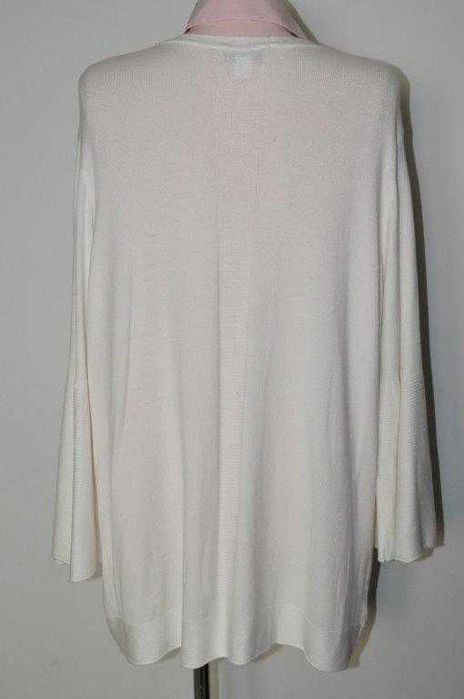 Heine biały śliczny sweterek r. 48