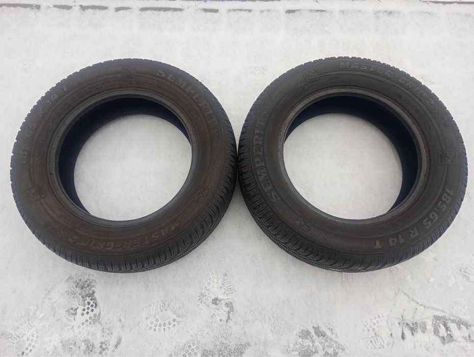 Шини 185/65R14 Semperit 2 шт.Зима