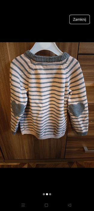 Śliczny sweterek dla dziewczynki. H&M
